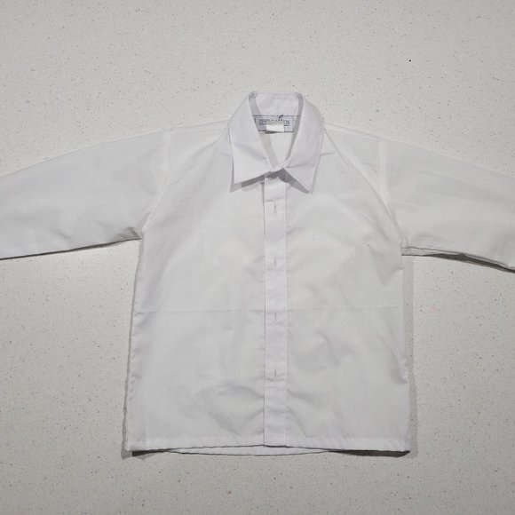 White Button Down Dress Shirt 3T - Picture 1 of 2
